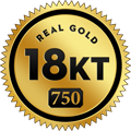 18kt real gold