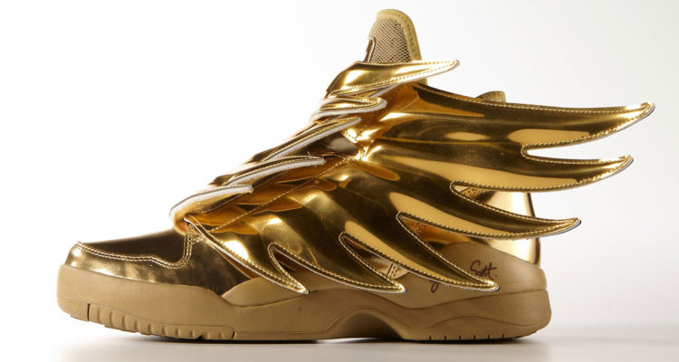 Gold Adidas Wings 3