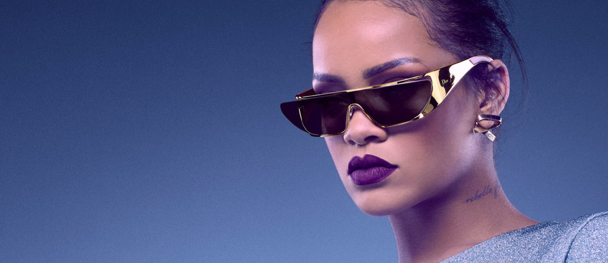 Dior Rihanna Sunglasses Gold featured 2