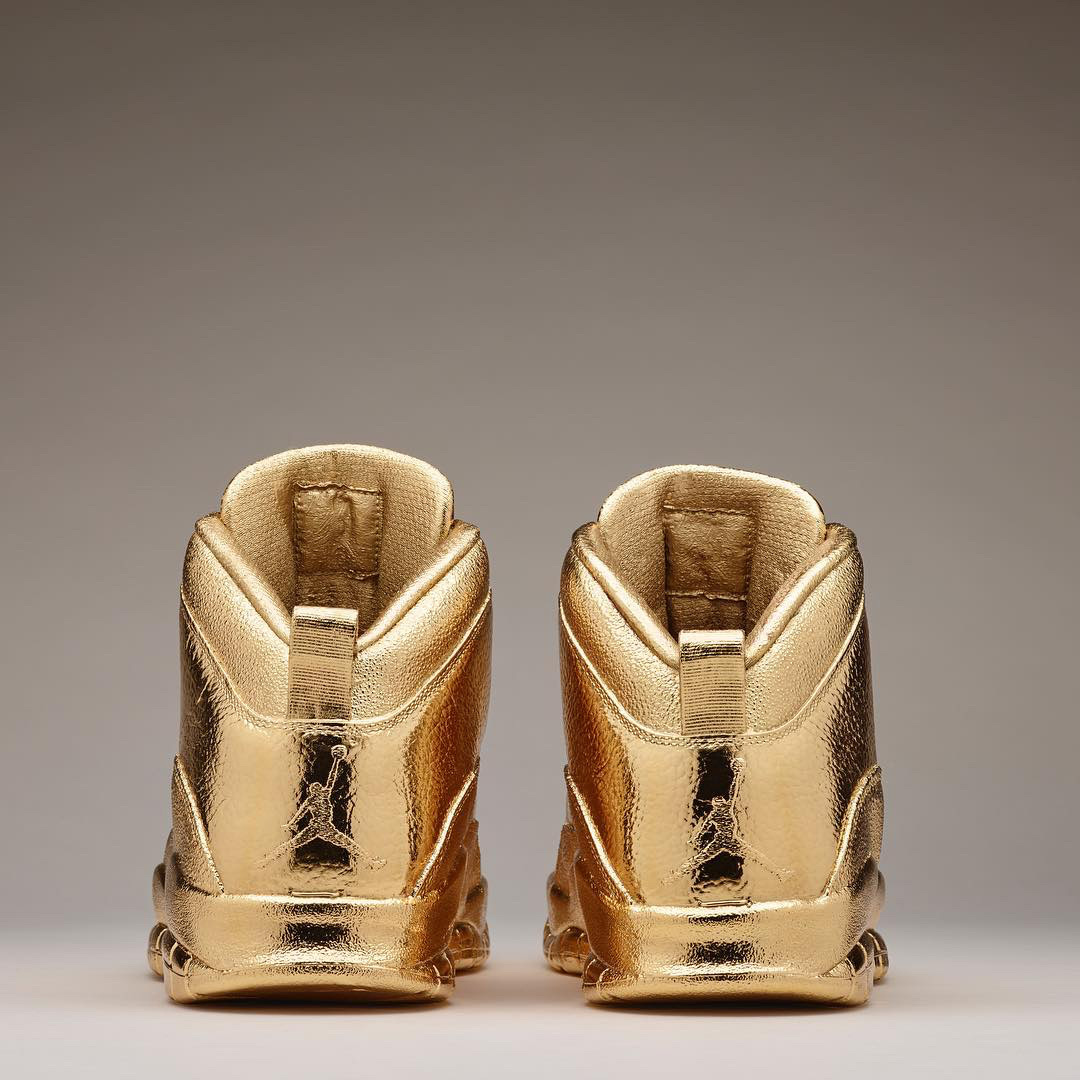 24 karat gold jordans