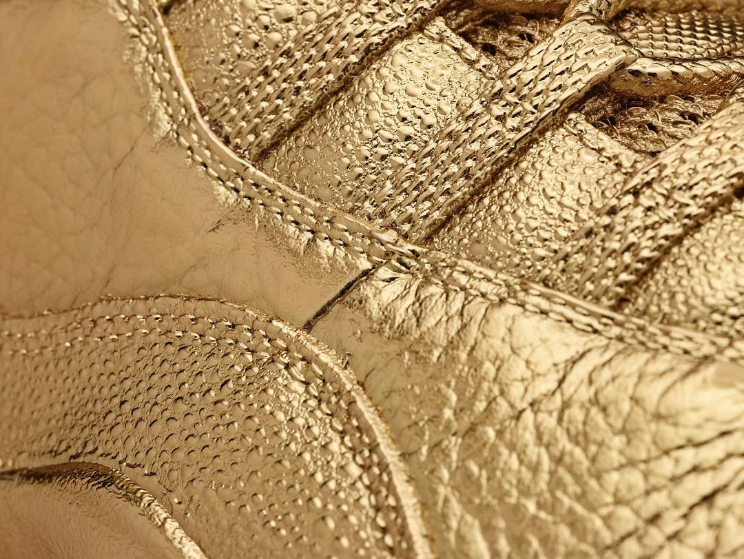 solid gold ovo air jordans