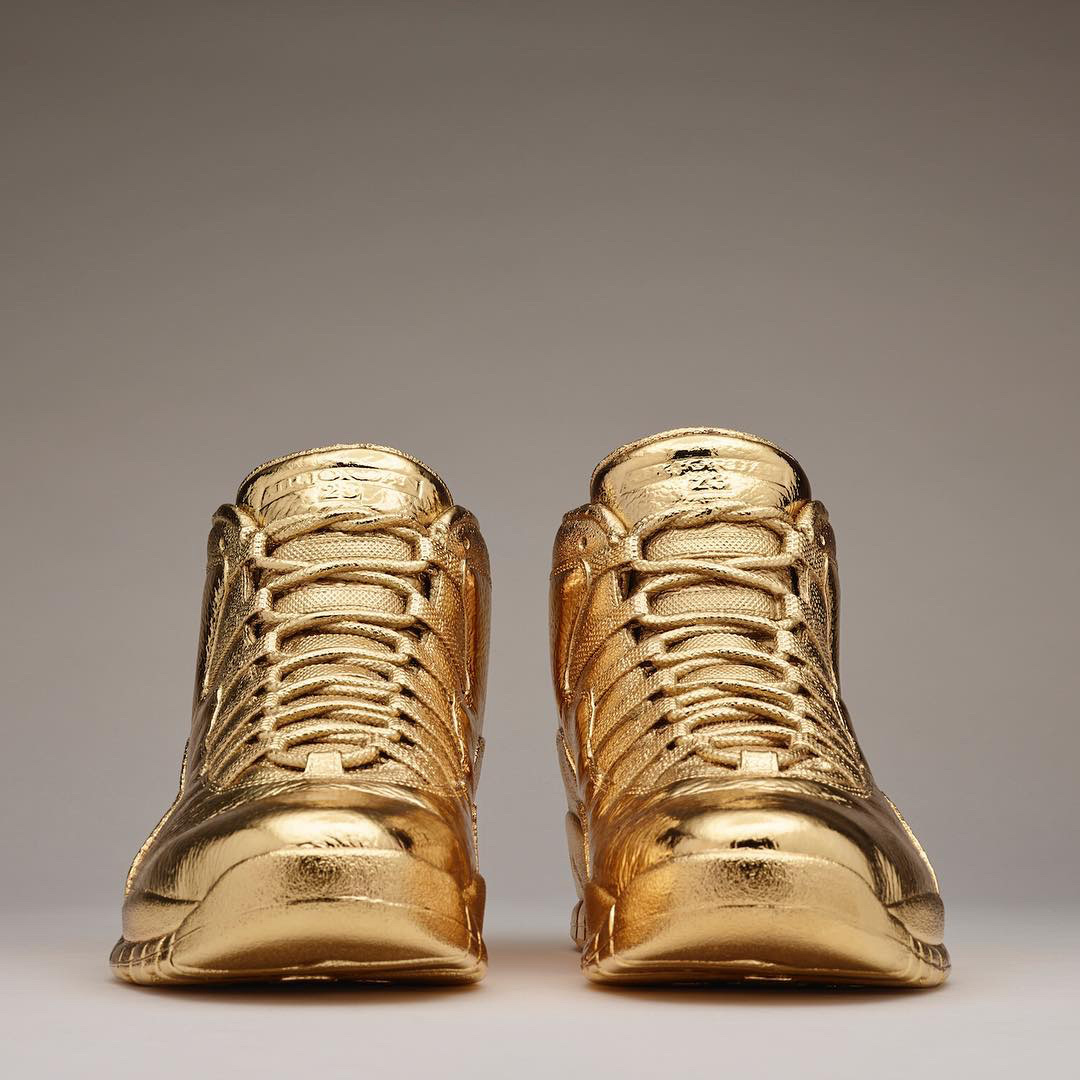 nike jordan gold shoes