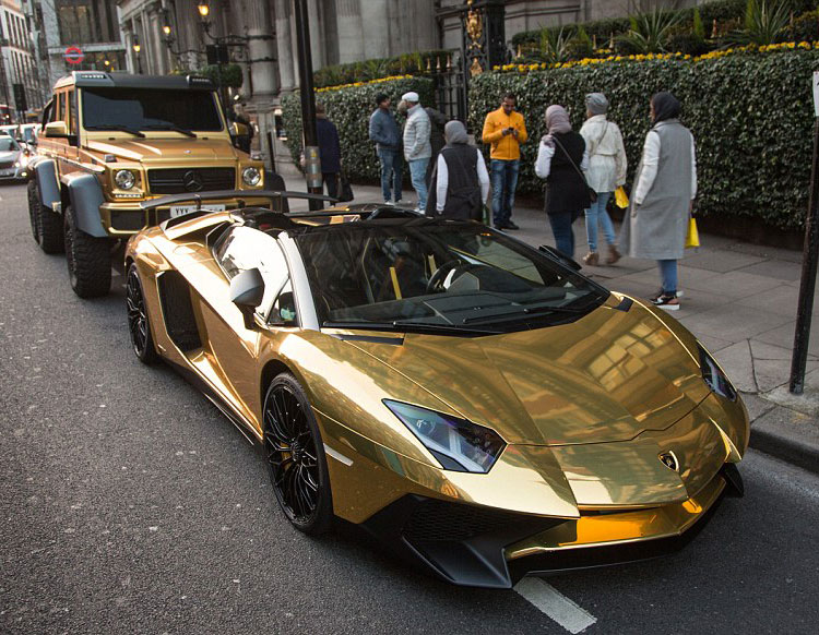 Supercars In London - Sloane Street in the Summer!! 