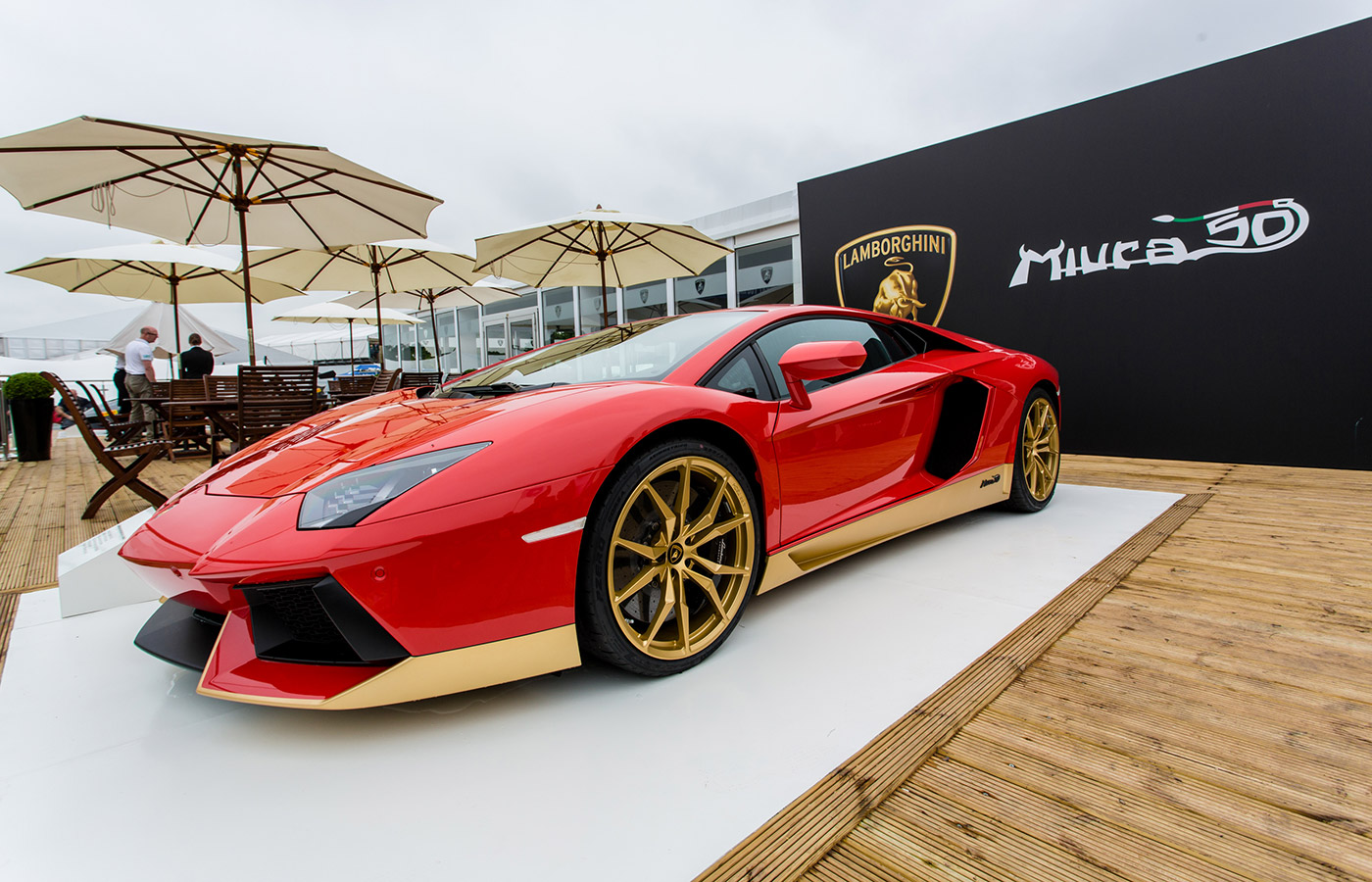 Lamborghini Aventador Miura 50 homage Goodwood