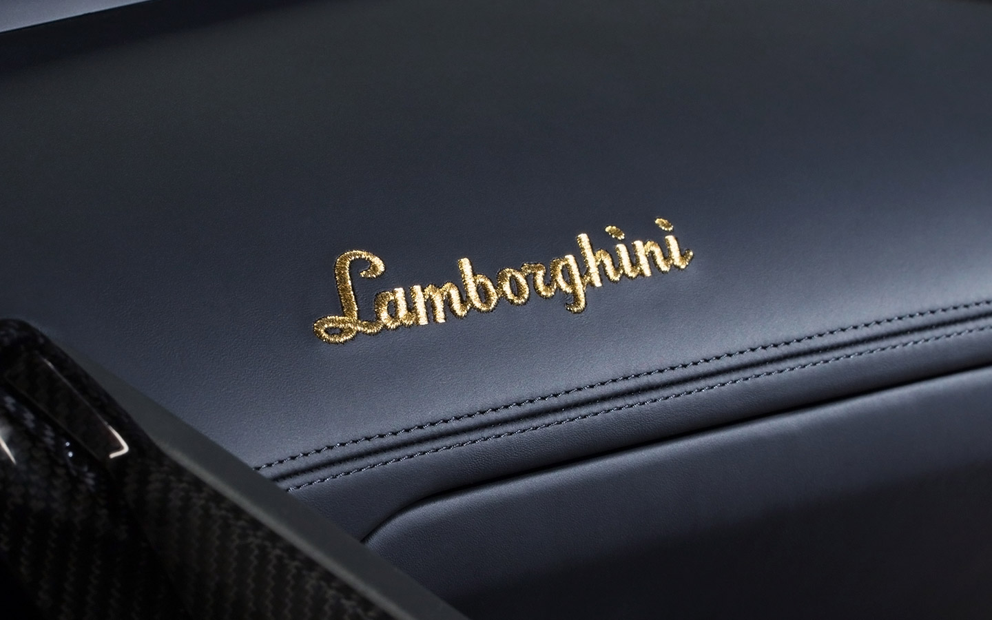 Lamborghini Aventador Miura 50 homage stitching