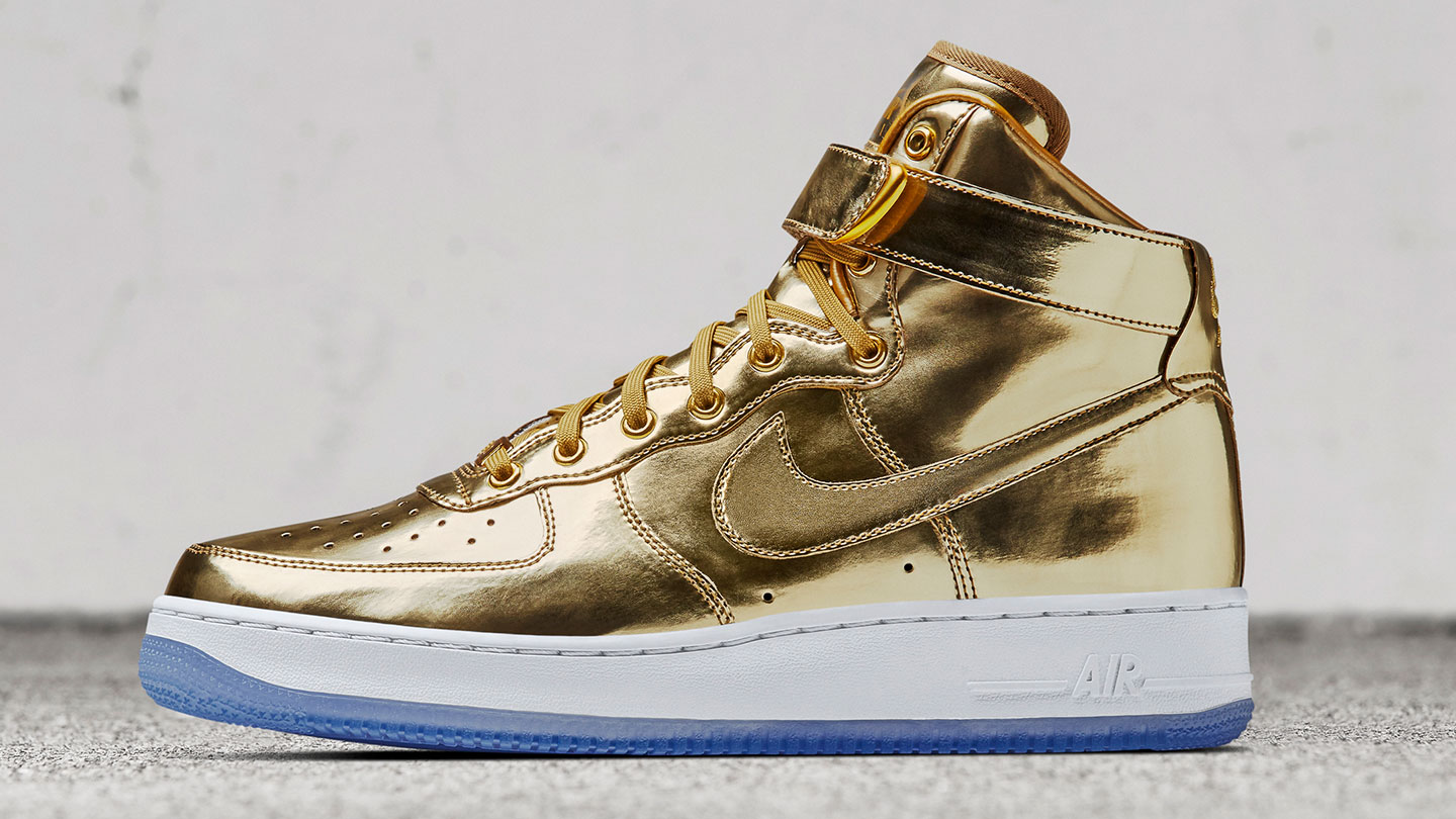 24k gold air force 1