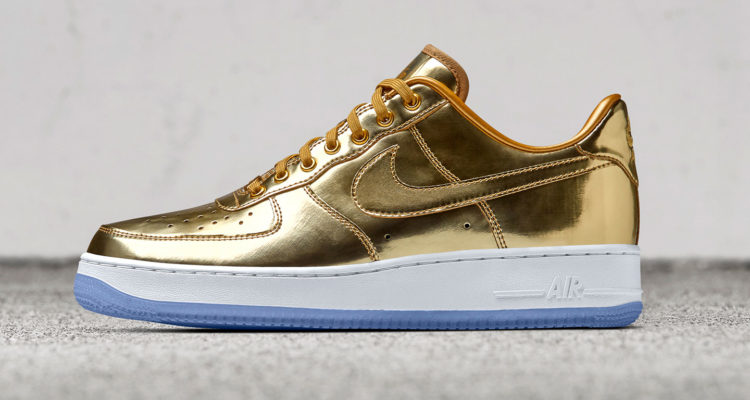 air force 1 gold suede