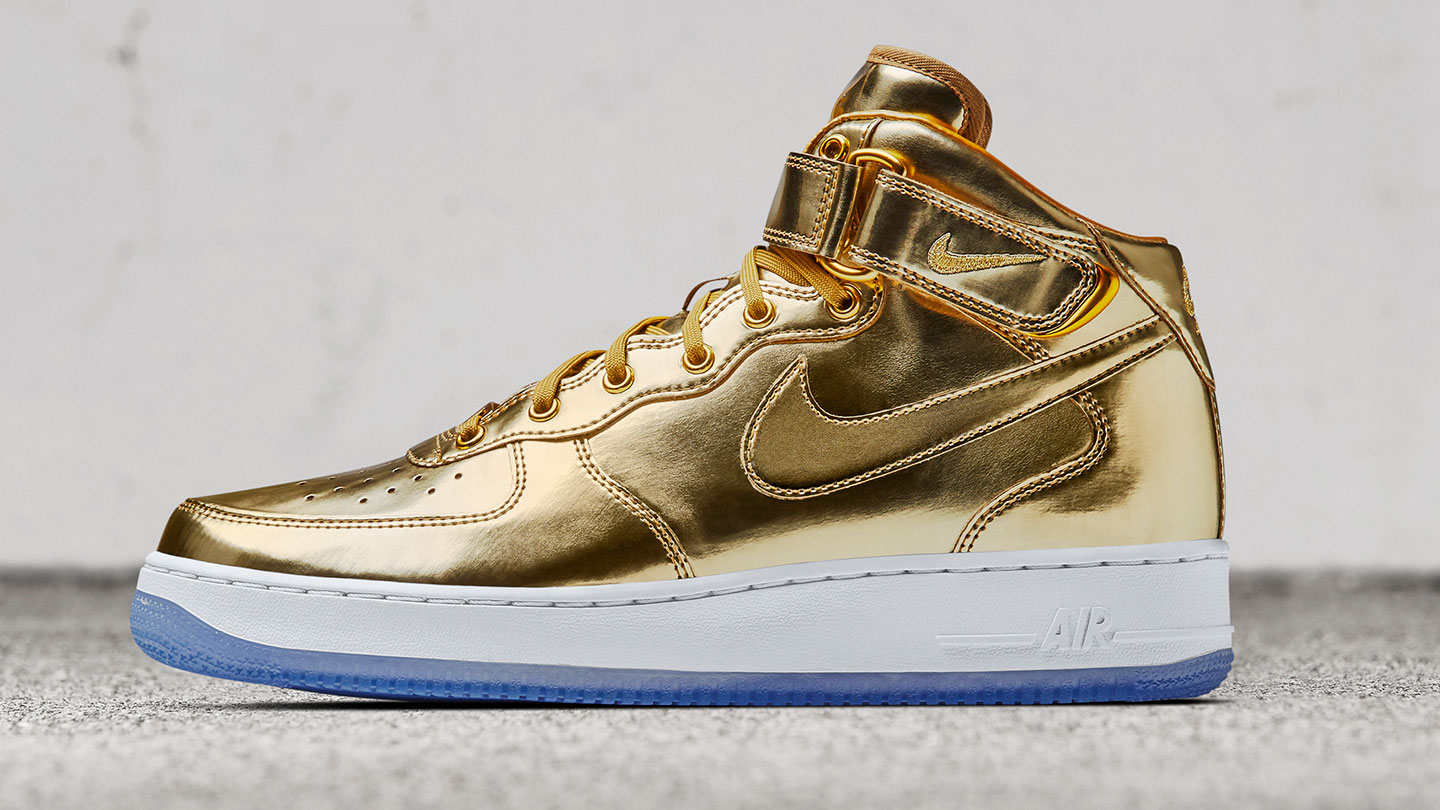 nike 24k gold