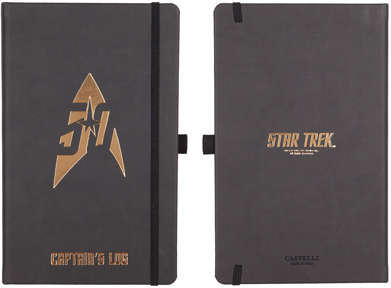 gold star trek 50th anniversary journal