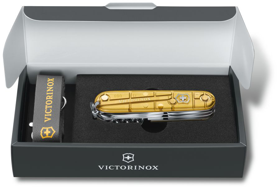 victorinox swiss army climber knife gold limited edition rio 2016 box 2