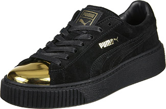 Puma Suede Platform Gold Black small