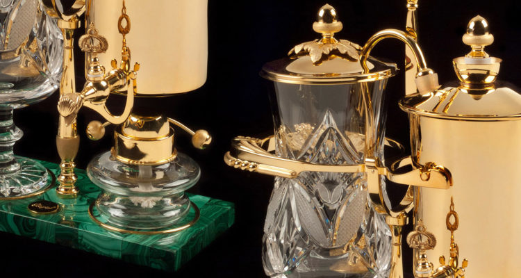 syphon royal coffee maker gold featured